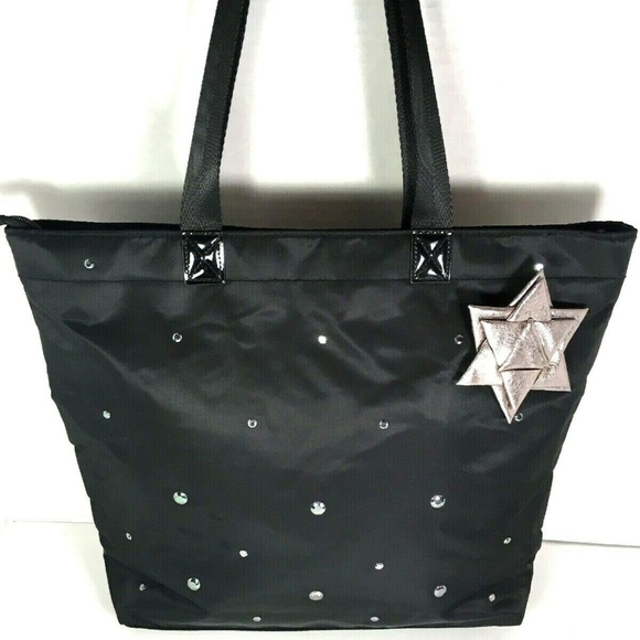 Bath & Body Works Black Nylon Zippered Tote - Picture 1 of 8